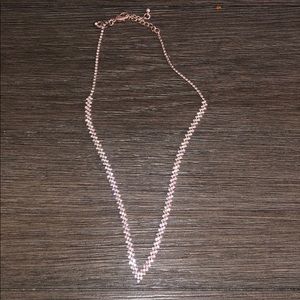 Charming Charlie Rose Gold Necklace